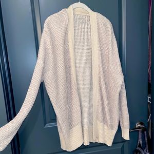 Urban Outfitters cream knit cardigan